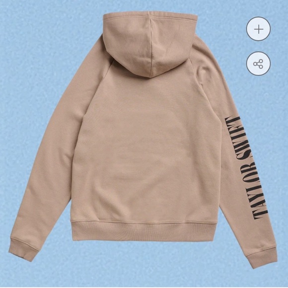 Sold out until Dec - Eras tour taupe hoodie - Picture 2 of 2